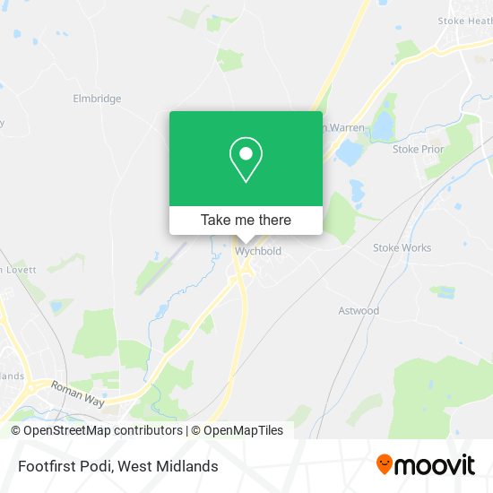 Footfirst Podi map