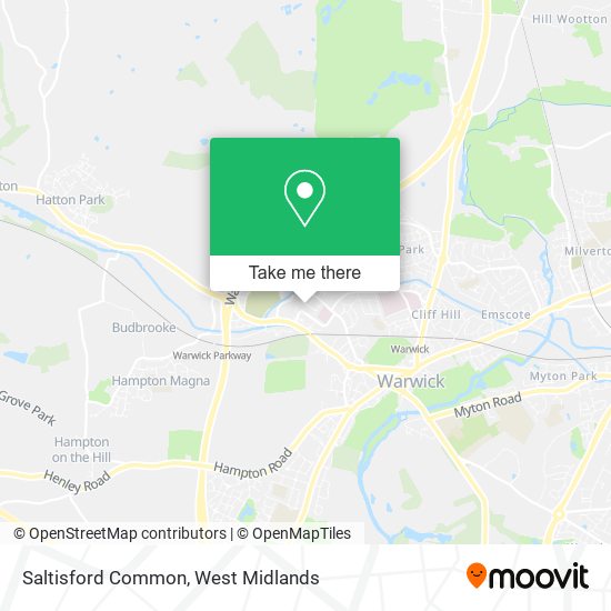 Saltisford Common map