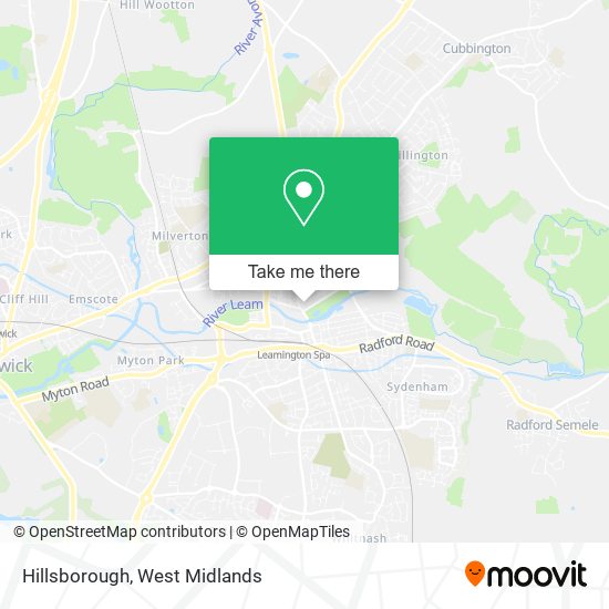 Hillsborough map