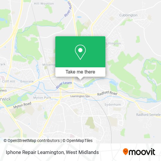 Iphone Repair Leamington map