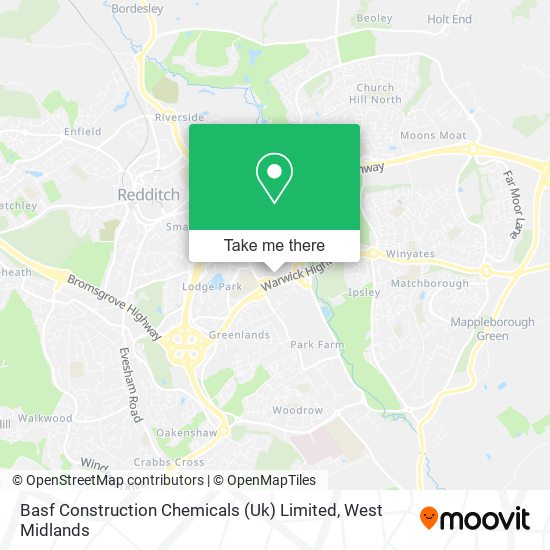 Basf Construction Chemicals (Uk) Limited map