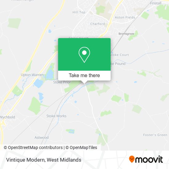 Vintique Modern map