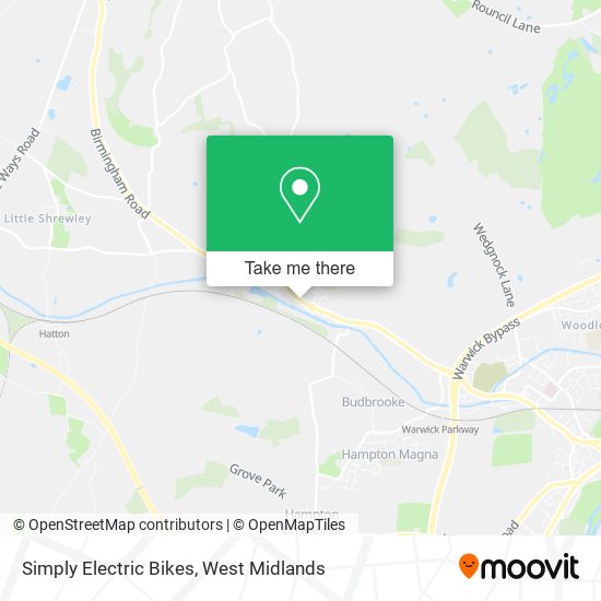 Simply Electric Bikes map