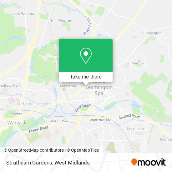 Strathearn Gardens map
