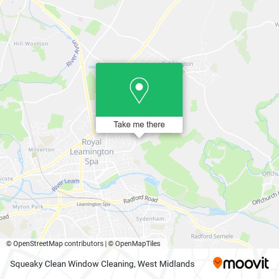 Squeaky Clean Window Cleaning map