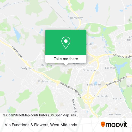 Vip Functions & Flowers map