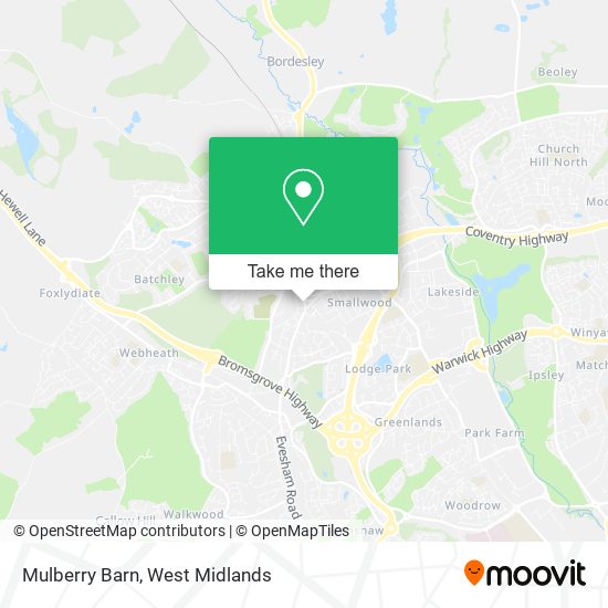 Mulberry Barn map