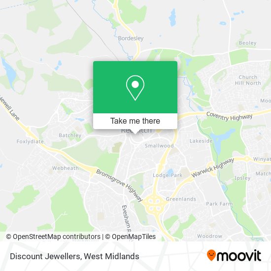 Discount Jewellers map