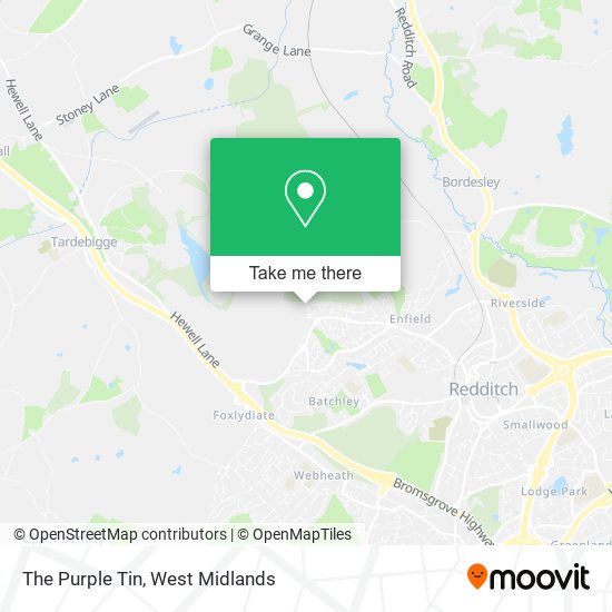 The Purple Tin map