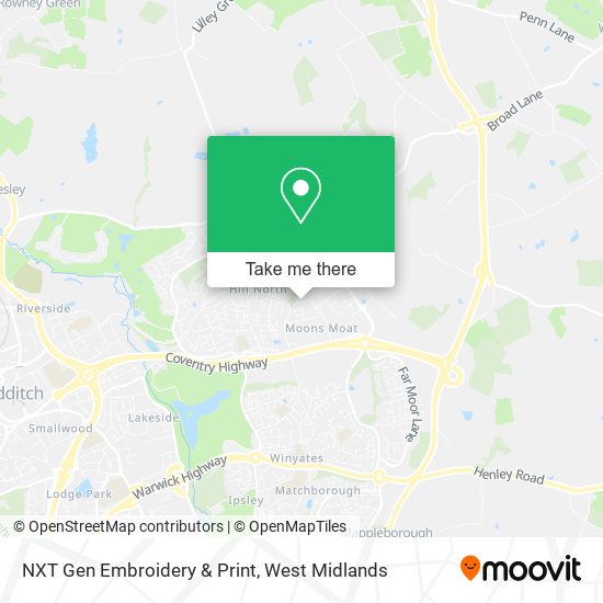 NXT Gen Embroidery & Print map