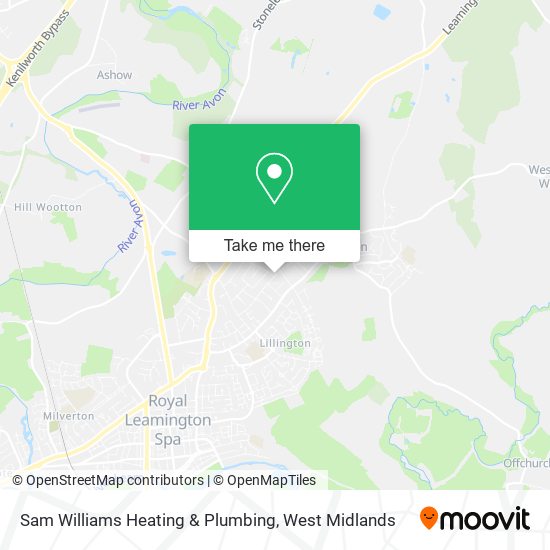 Sam Williams Heating & Plumbing map