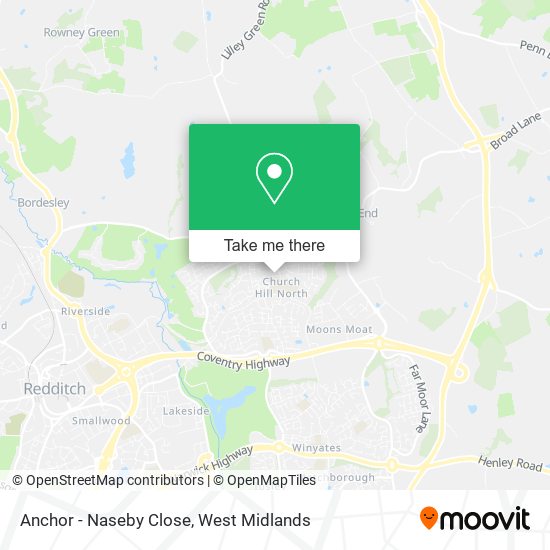 Anchor - Naseby Close map