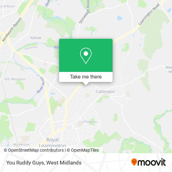 You Ruddy Guys map