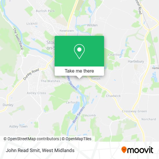 John Read Smit map