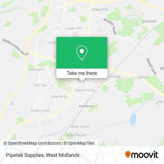Pipetek Supplies map