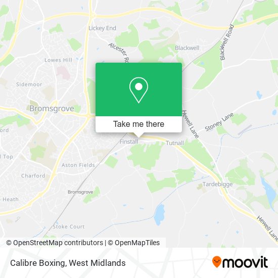Calibre Boxing map