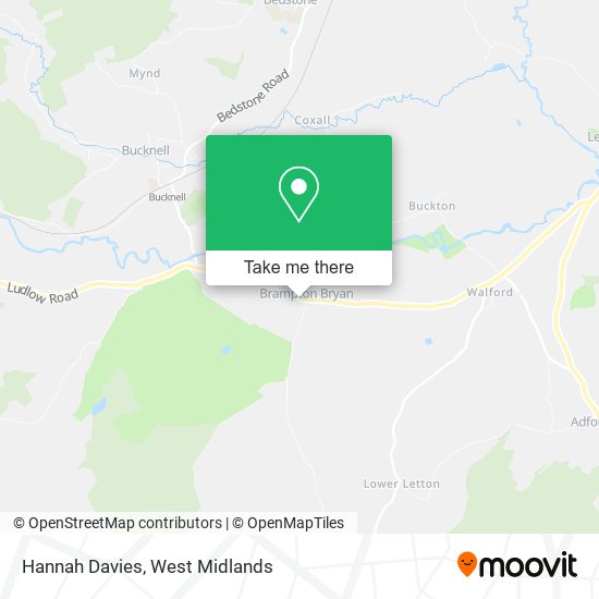 Hannah Davies map