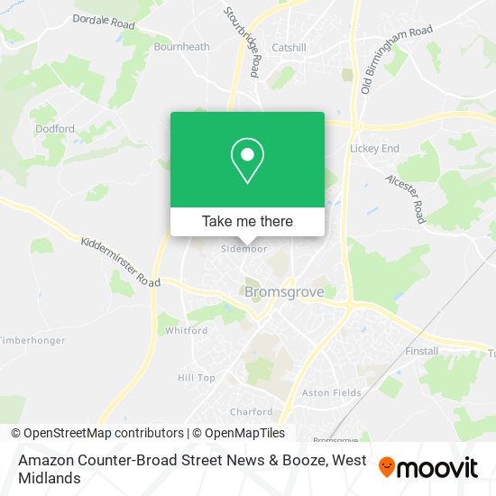 Amazon Counter-Broad Street News & Booze map