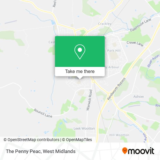 The Penny Peac map