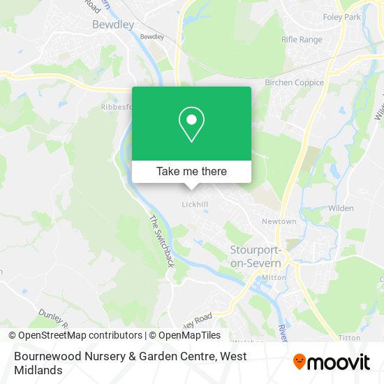 Bournewood Nursery & Garden Centre map