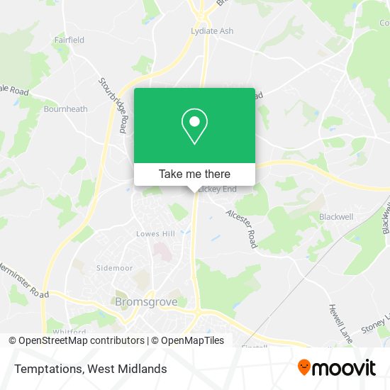 Temptations map