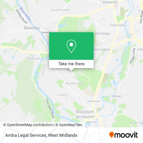 Amba Legal Services map