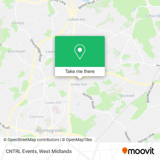 CNTRL Events map