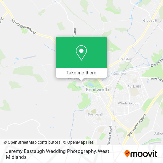 Jeremy Eastaugh Wedding Photography map