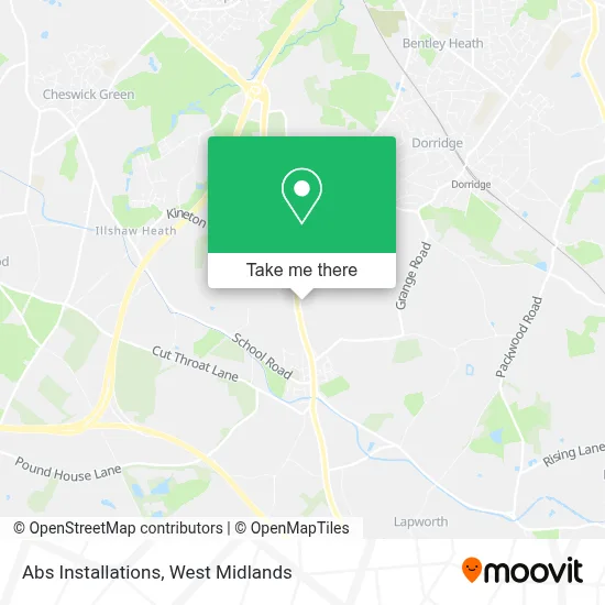 Abs Installations map