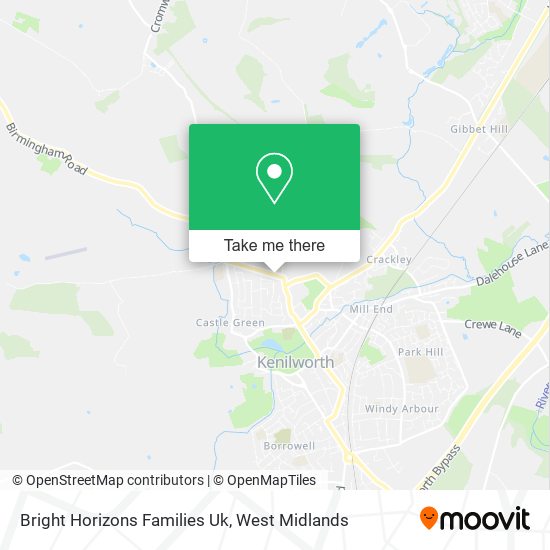 Bright Horizons Families Uk map