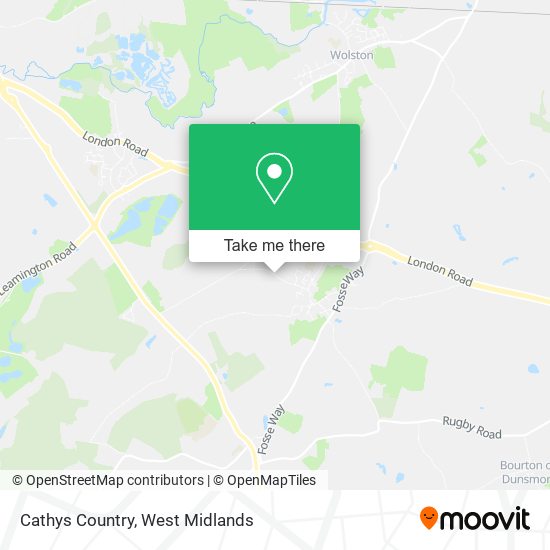 Cathys Country map