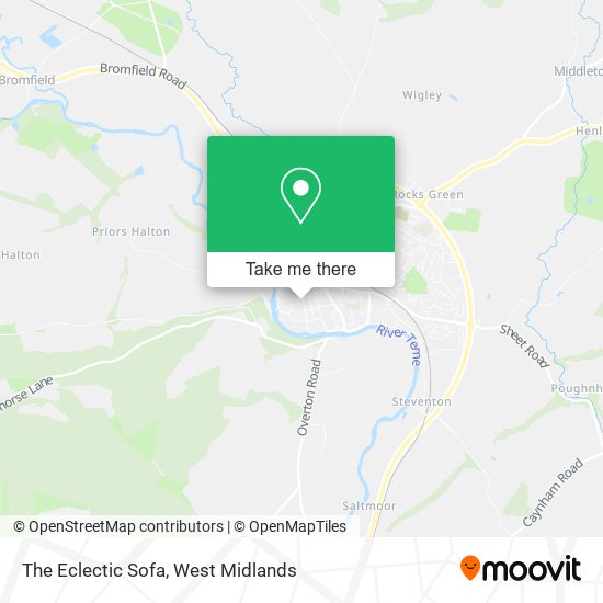 The Eclectic Sofa map
