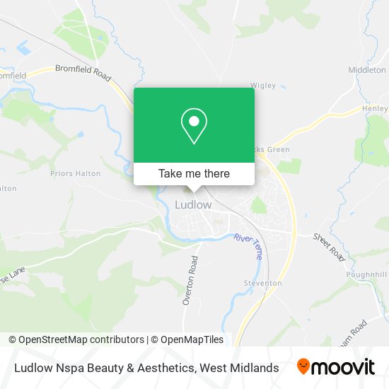Ludlow Nspa Beauty & Aesthetics map