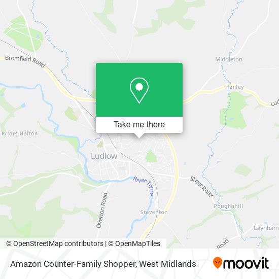 Amazon Counter-Family Shopper map