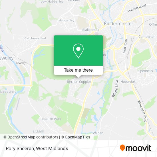 Rory Sheeran map