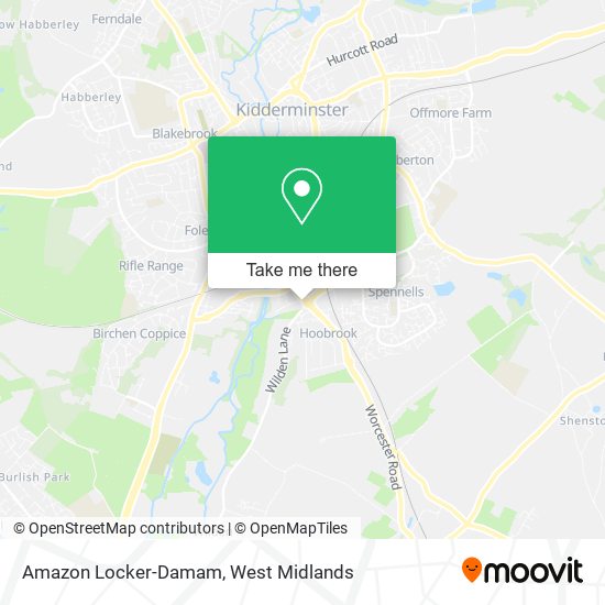 Amazon Locker-Damam map