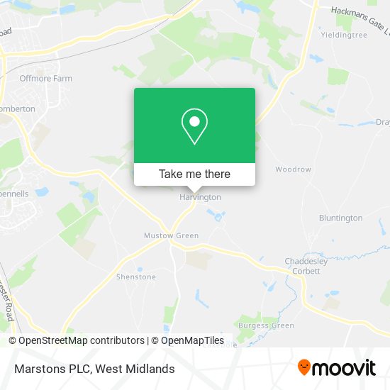 Marstons PLC map