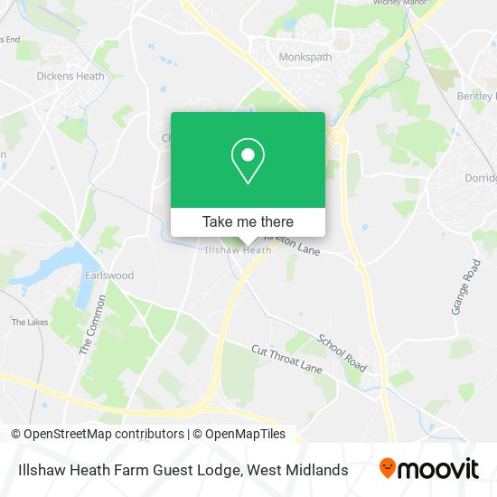Illshaw Heath Farm Guest Lodge map