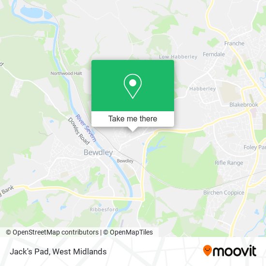 Jack's Pad map