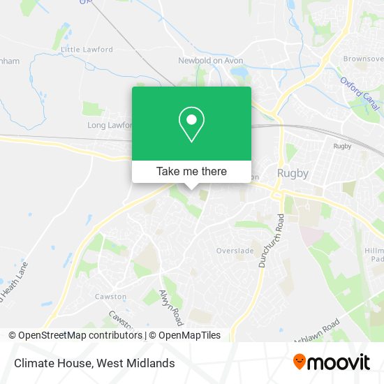 Climate House map