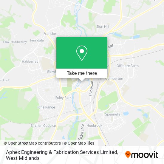Aphex Engineering & Fabrication Services Limited map
