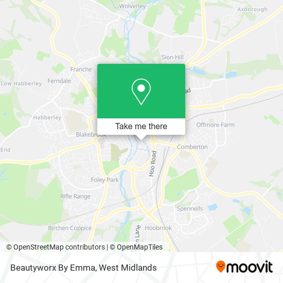 Beautyworx By Emma map