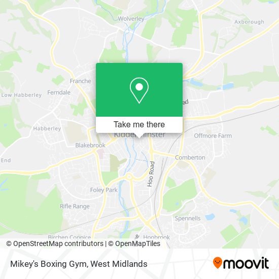 Mikey's Boxing Gym map
