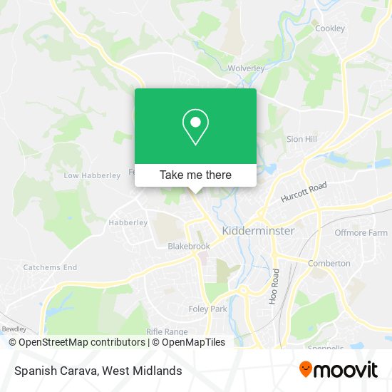 Spanish Carava map