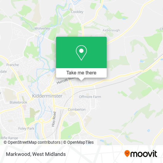 Markwood map