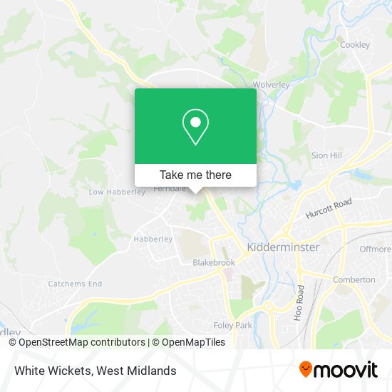 White Wickets map