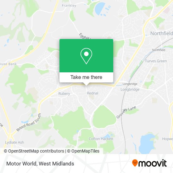Motor World map