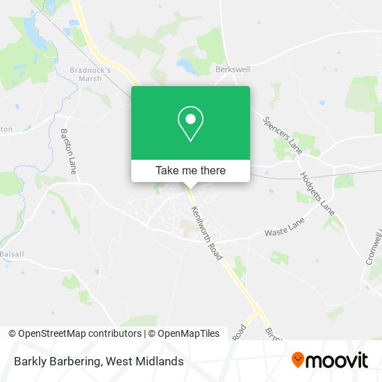 Barkly Barbering map