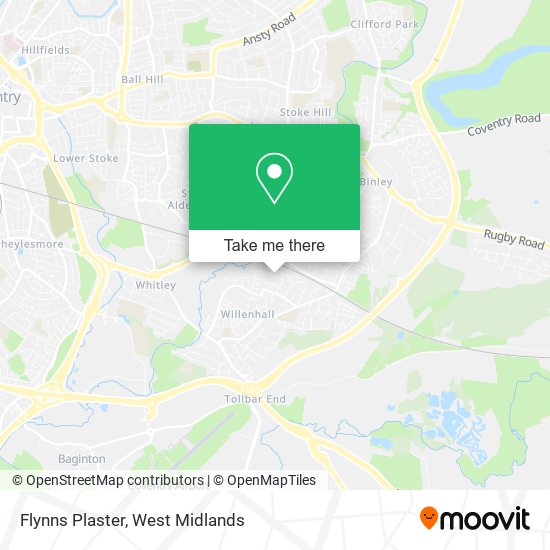 Flynns Plaster map