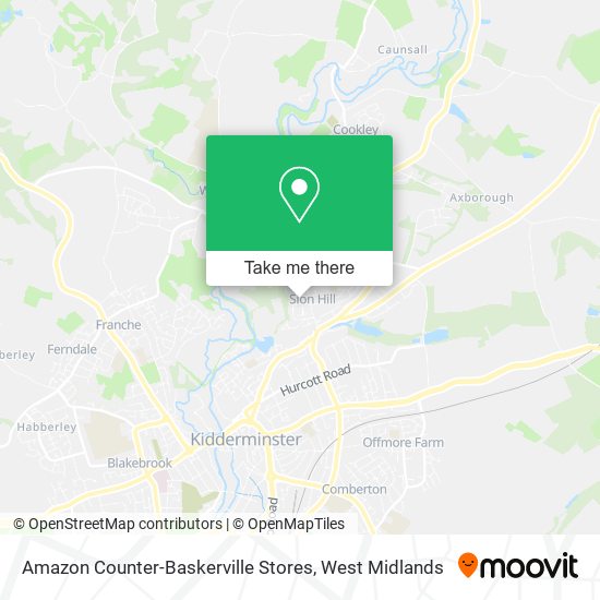 Amazon Counter-Baskerville Stores map